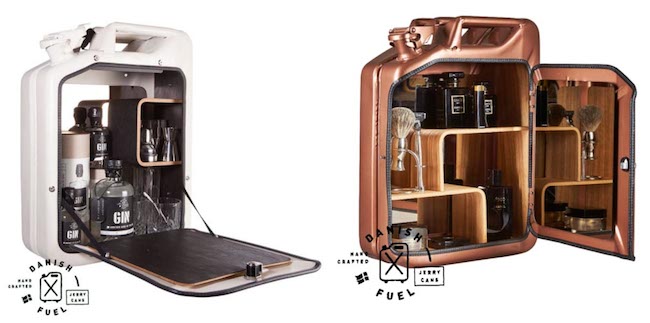 设计师以二战汽油桶为灵感 设计Danish Fuel置物柜兼具品味质感