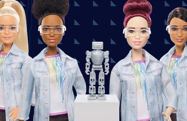 机器人工程师芭比娃娃 跟上STEM教育潮流