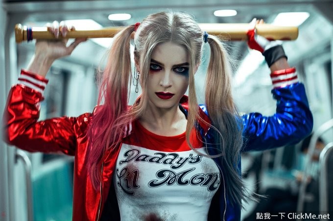 乌克兰正妹Cosplay最完美的小丑女 超级扮相萌杀网友！