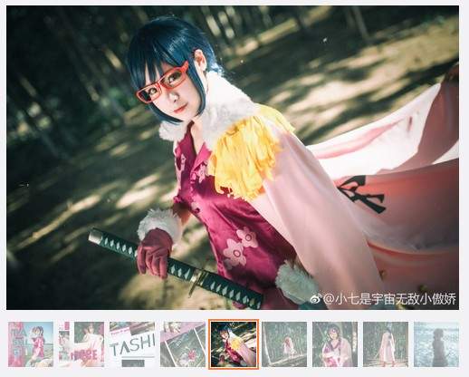 大陆妹Cosplay《我的英雄学院》渡我被身子 角色扮演高度还原