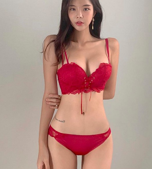 性感美女姜惠智诱惑写真 姜惠智私房内衣写真