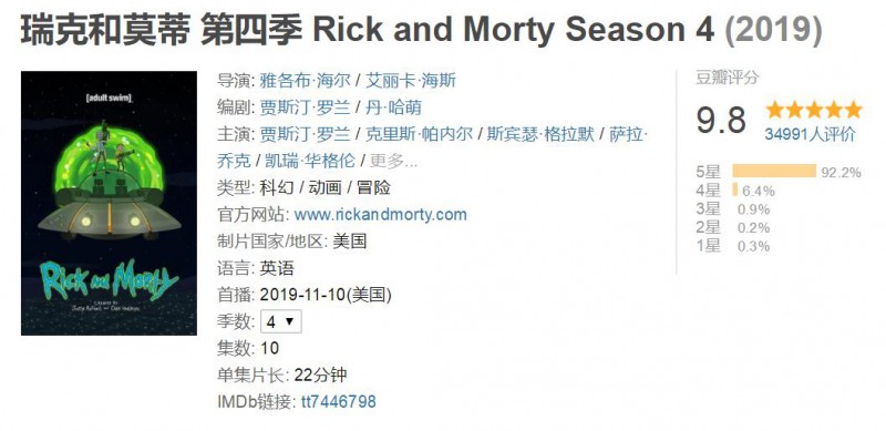 《瑞克和莫蒂》单季破亿丨AC娘：番剧赛道上别忘了还有我！