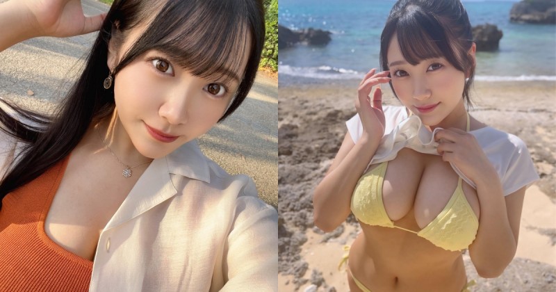 I罩杯巨乳姊姊「姬咲華」根本深水炸彈！強勢出席「史上最大泳池攝影會」！