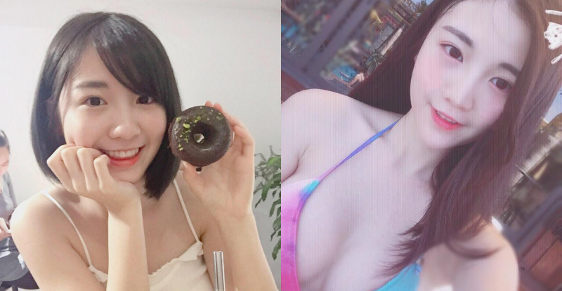 最甜美顏女大生！學長為之瘋狂「甜美學妹」，「美乳比基尼照」讓人融化了！